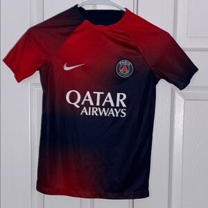 PSG Youth Nike Soccer Jersey Gradient Design